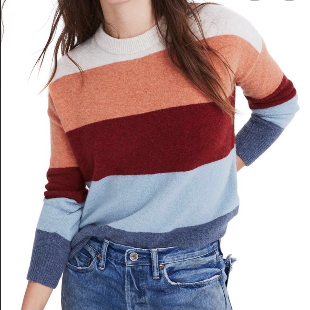 Madewell Stripped Sweater